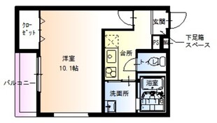 フジパレス長居西Ⅱ番館の物件間取画像